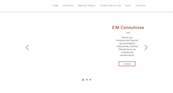 Desktop Screenshot of eimconsultores.com